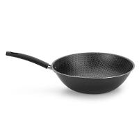 Frigideira Wok Multiflon Essencial Oriental com Revestimento Antiaderente Ultra 7 Preto - 28 cm - 2