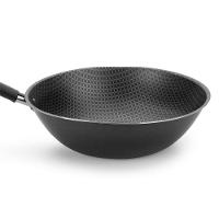 Frigideira Wok Multiflon Essencial Oriental com Revestimento Antiaderente Ultra 7 Preto - 28 cm - 3