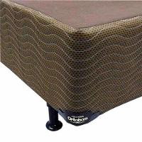 Cama Box Queen Size Ortobom Magnyfic com Ortopillow e Molas Ensacadas 65x158x198 cm - Marrom/Bege - 6