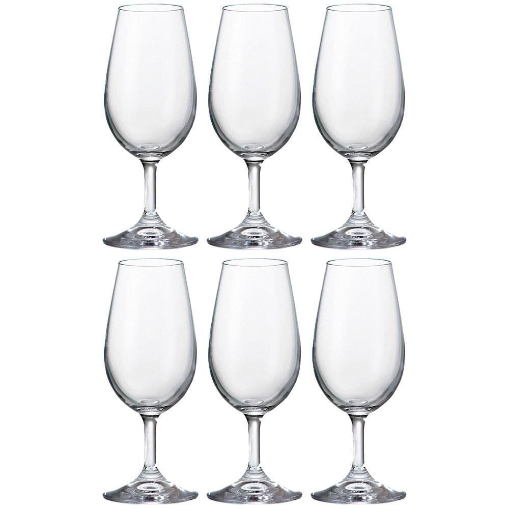 Conjunto de Taças Bohemia em Cristal 210ml - 6 Peças - 1