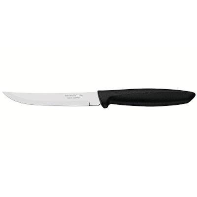 Faca 5" para Frutas Tramontina Plenus em Aço Inox - Preto