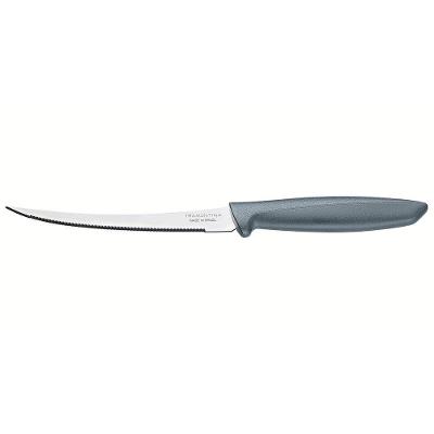 Faca 5" para Tomate Tramontina Plenus em Aço Inox - Cinza