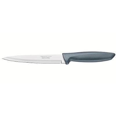 Faca 6" Utility Tramontina Plenus em Aço Inox - Cinza