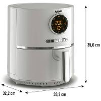 Fritadeira Elétrica Sem Óleo Air Fryer Arno Ultra UFRY 4,2L Digital - Grafite - 6