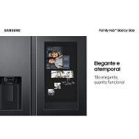 Geladeira Samsung Family Hub Side By Side RS58T5561B1 Digital Inverter Frost Free com Soundbar, Smart View, Bluetooth e Wi-Fi Black Inox Look – 585 L - 8