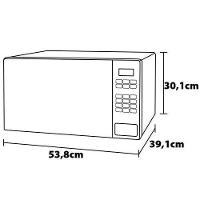 Forno de Micro-ondas Brastemp BMS46AR Alta Capacidade com 18 Receitas Pré-Programadas 32L - Prata - 8
