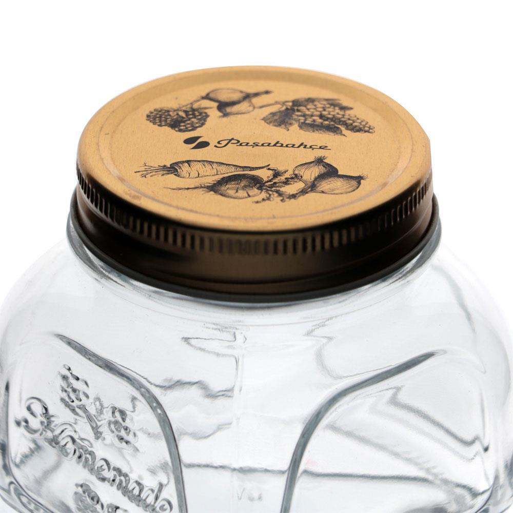 Pote para Mantimentos Pasabahce em Vidro com Tampa - 300 ml - 3