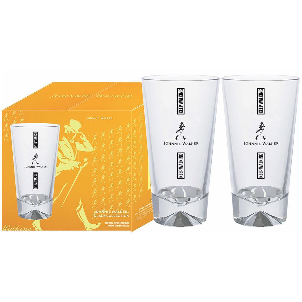 Conjunto com 2 Copos Johnnie Walker para Whisky Keep Diageo - 450ml - 2
