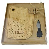Jogo para Queijo Dynasty em Bambu - 2 Peças - 4
