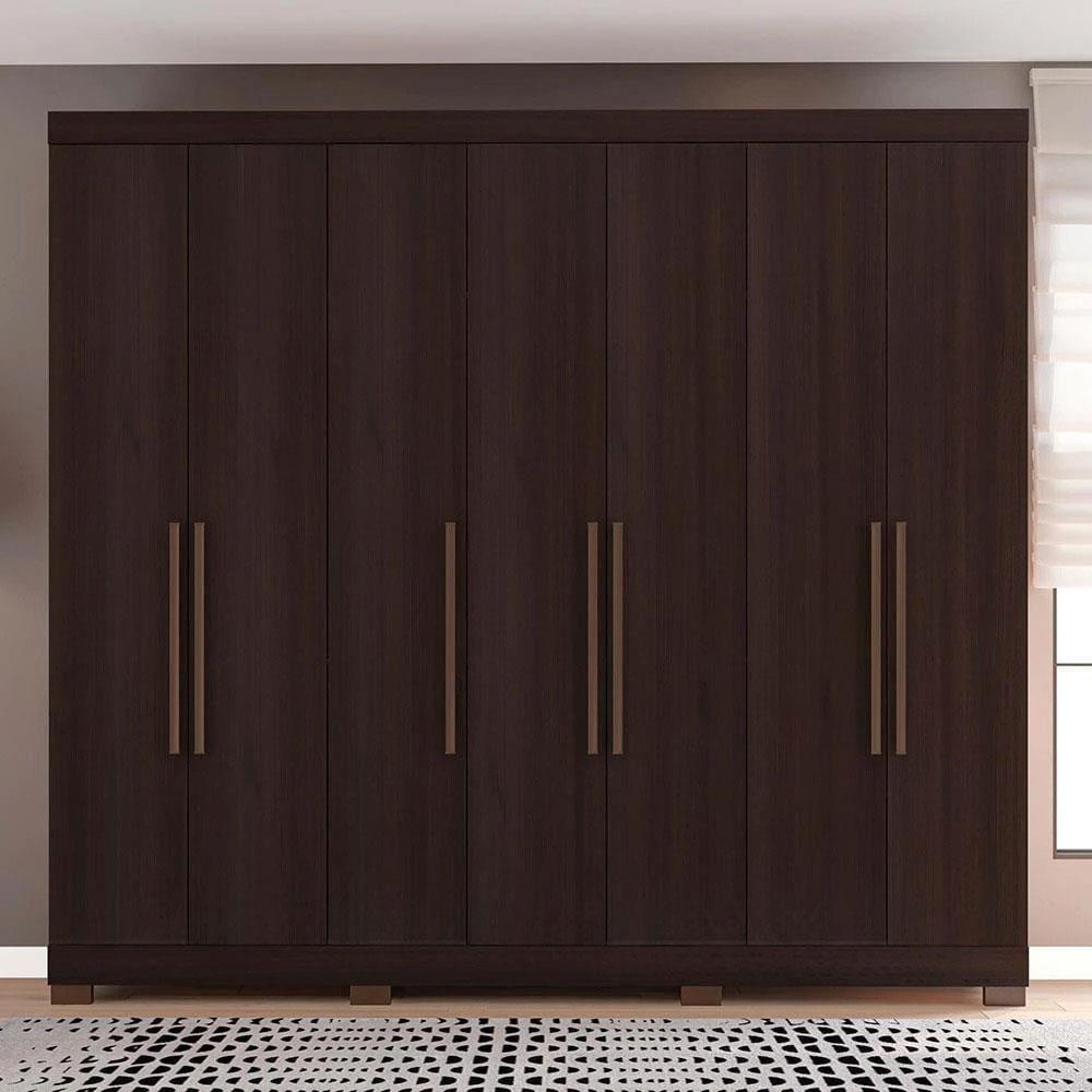 Guarda-Roupa Bartira Diplomata 7 Portas 6 Gavetas 255,6cm de largura - 1