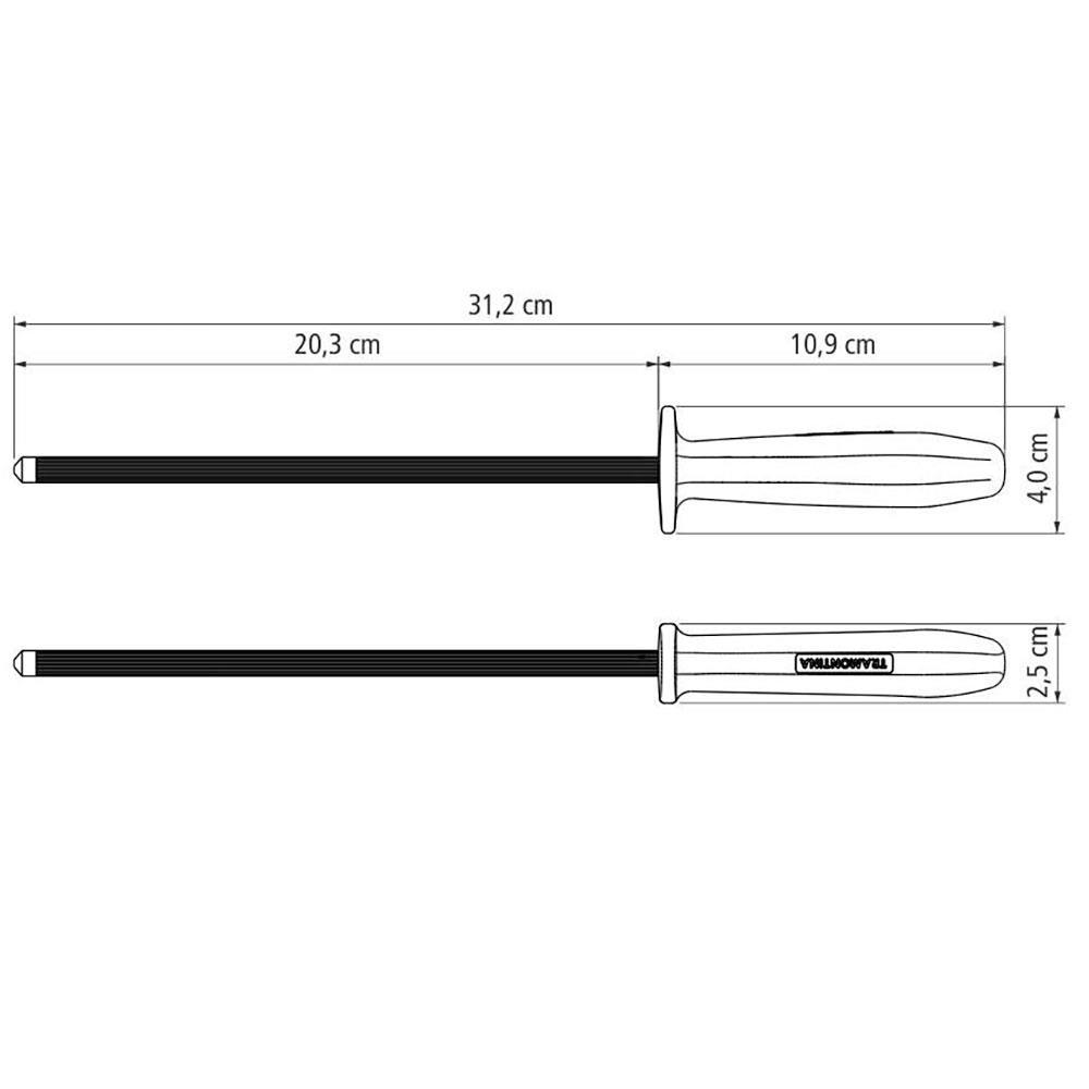 Conjunto de Facas para Churrasco Tramontina 24699825 em Aço Inox com Chaira - 4 Peças - 6