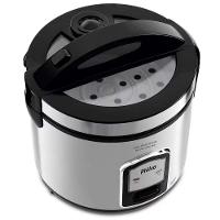 Panela Elétrica de Arroz Philco PH5 Visor Glass 5 Xícaras - Preta/Inox - 3