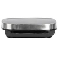 Porta Mantimentos Quadrado Dynasty em Vidro Borossilicato com Tampa de Metal Prata – 1,1 L - 3