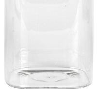 Porta Mantimentos Quadrado Dynasty em Vidro Borossilicato com Tampa de Metal Prata – 1,1 L - 4