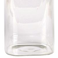 Porta Mantimentos Quadrado Dynasty em Vidro Borossilicato com Tampa de Metal Cobre – 1,1 L - 4