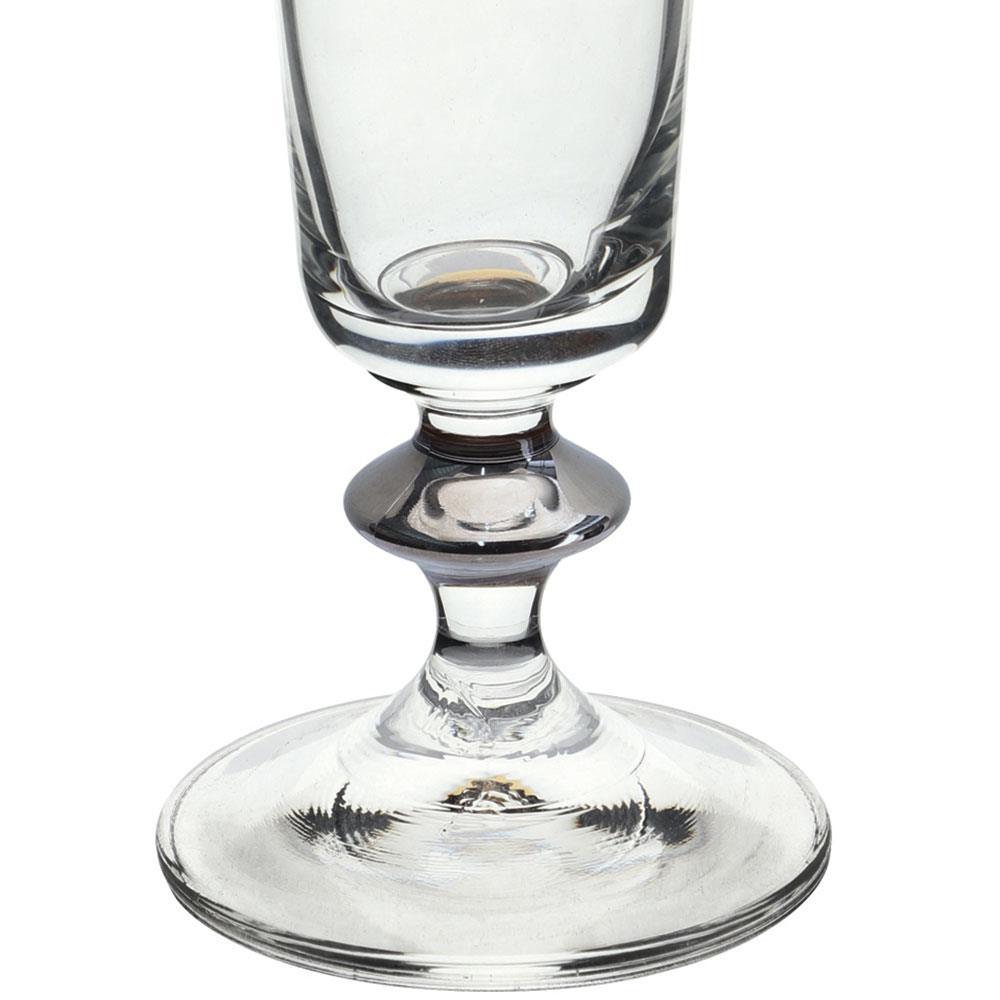 Conjunto de Taças para Champanhe Bohemia Bella Decorada 205 ml em Cristal Ecológico Platinum Rim – 6 Peças - 3