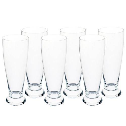 Conjunto de Copos para Cerveja Bohemia Pilsner 300 ml em Cristal Ecológico – 6 Peças