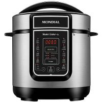 Panela Elétrica de Pressão Mondial Digital Master Cooker PE-40 3L - Preta/Inox - 1