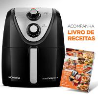 Fritadeira Elétrica Sem Óleo Mondial AFN-50 Grand Family Inox 5L - Preta - 7