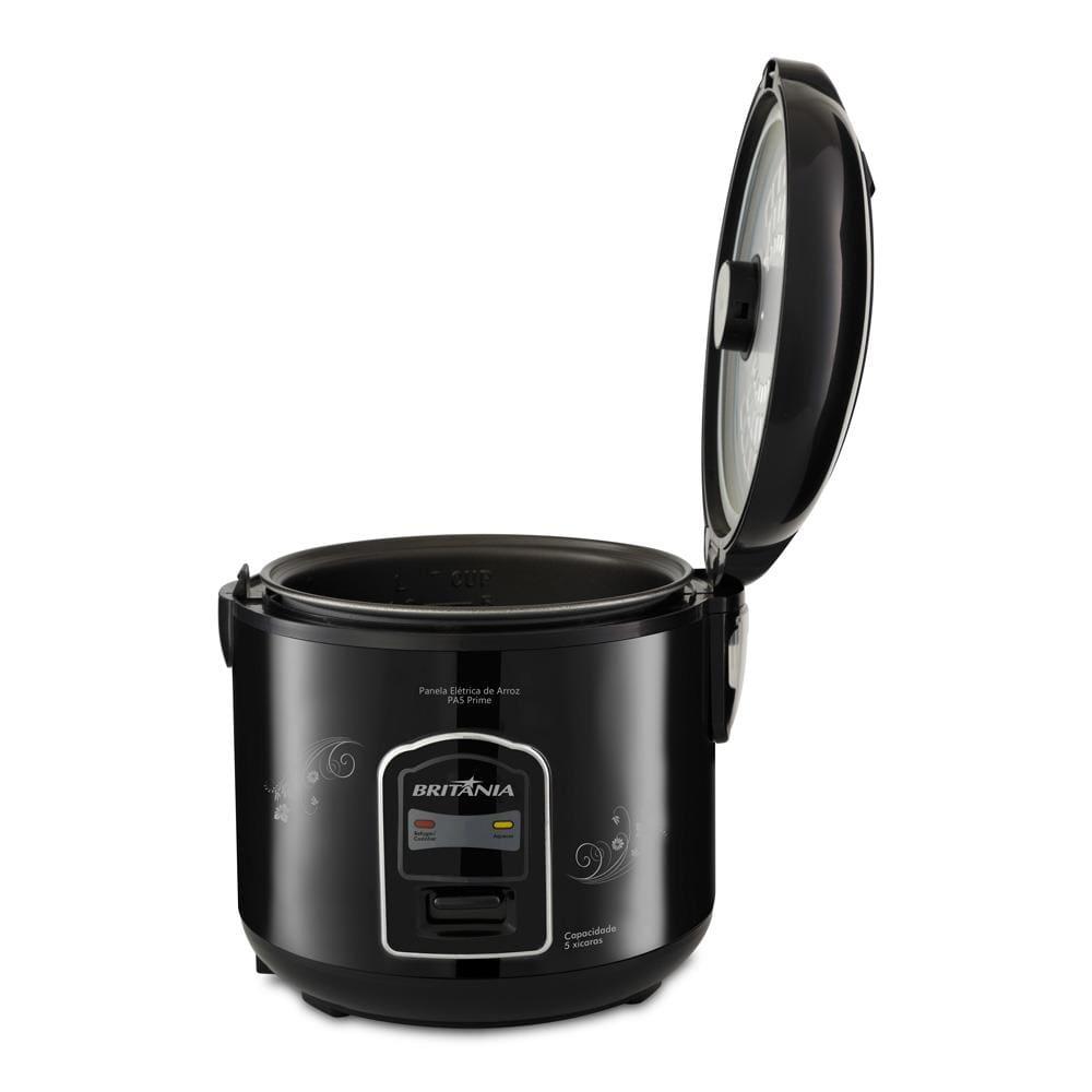 Panela Elétrica de Arroz Britânia PA5 Prime 5 Xícaras - Preta - 2