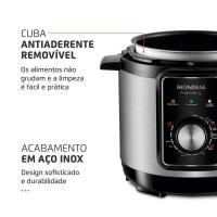 Panela Elétrica de Pressão Mondial PE-47 Pratic Cook 3L - Inox - 5