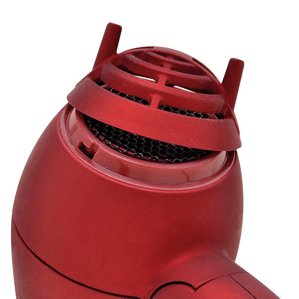 Secador de Cabelos Philco Titanium Travel Vermelho 1000W - Bivolt - 3