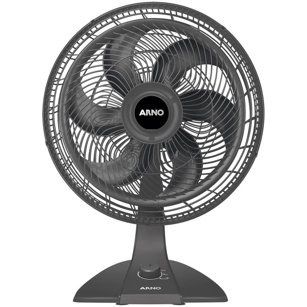 Ventilador de Mesa 40cm Arno Turbo Force VF48 6 Pás 3 Velocidades Cinza - 1