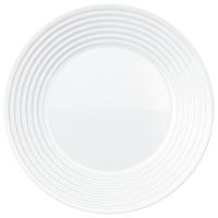 Conjunto de Pratos de Sobremesa Duralex Saturno em Vidro 19 cm Branco – 24 Peças - 2