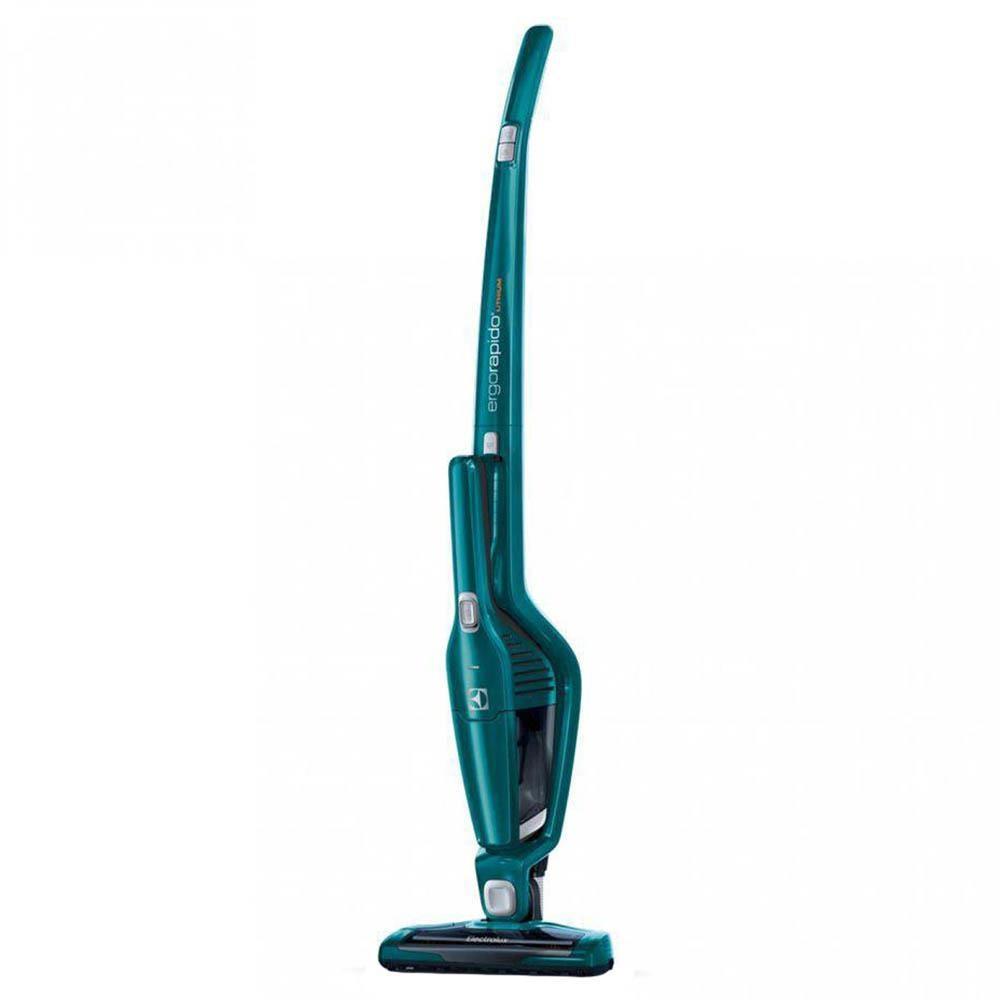 Aspirador de Pó Vertical 2 em 1 Electrolux Sem Fio Ergorapido ERG22 60W - Verde - 1