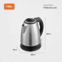 Chaleira Elétrica Mondial Pratic CE-06 com Capacidade de 2L - Inox - 9