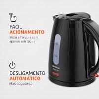 Chaleira Mondial Elétrica Pratic Hot com Capacidade 1 Litro CE-07 - Preta - 9