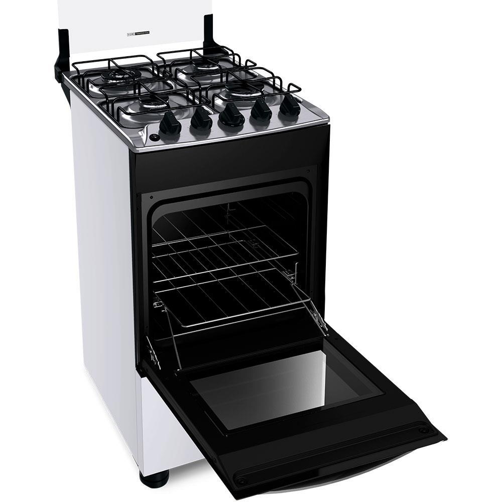 Fogão Brastemp 4 Bocas BFO4EBB com Mesa de Inox, Dupla Chama e Grades Individuais Bivolt – Branco - 2