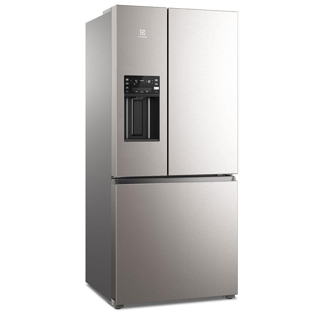 Geladeira Electrolux Multidoor Efficient IM8IS Frost Free com Tecnologia Inverter, AutoSense e Dispenser de Água e Gelo 540 L – Inox - 1