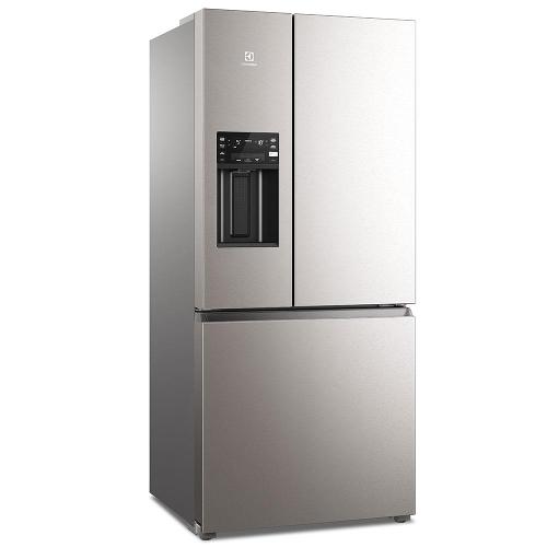 Geladeira Electrolux Multidoor Efficient IM8IS Frost Free com Tecnologia Inverter, AutoSense e Dispenser de Água e Gelo 540 L – Inox
