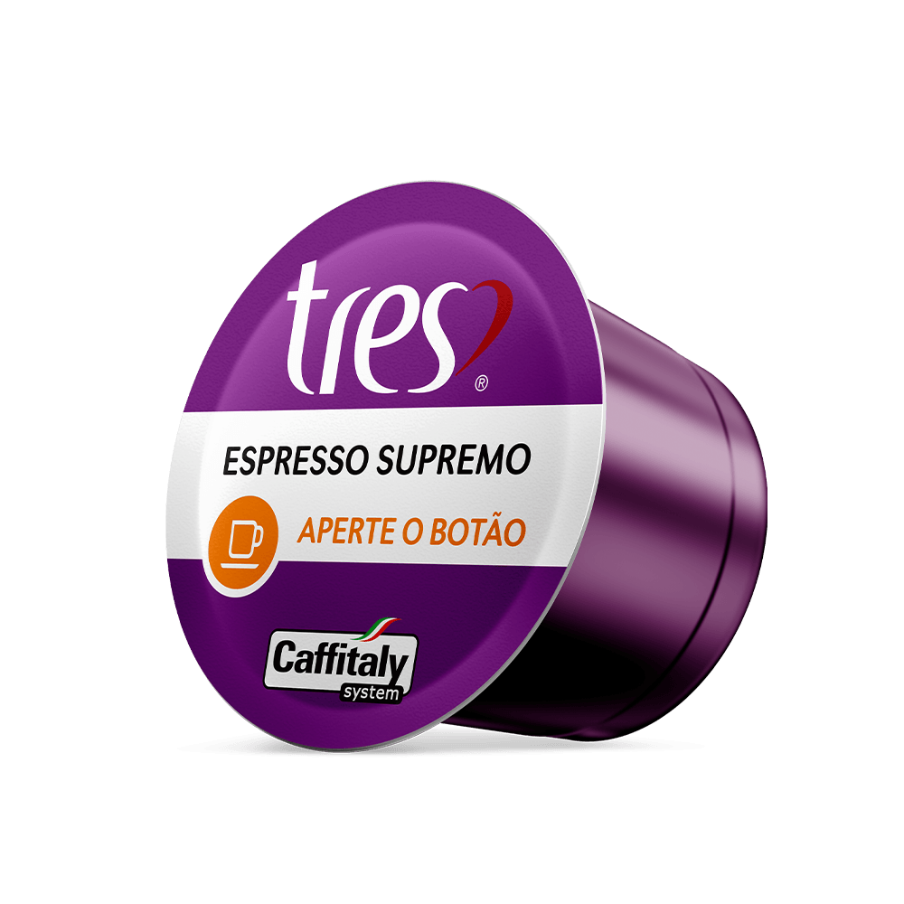 Cápsula de Café Espresso Supremo TRES 3 Corações - 4