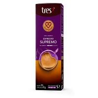 Cápsula de Café Espresso Supremo TRES 3 Corações - 2