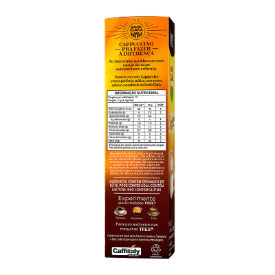 Cápsula de Cappuccino Santa Clara