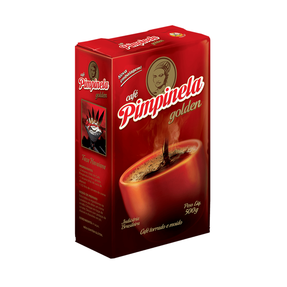 Café Torrado e Moído Pimpinela Golden a Vácuo 500g - 1