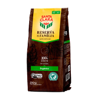 Café Torrado em Grãos Orgânico Santa Clara Reserva da Família Pacote de 250g - 5