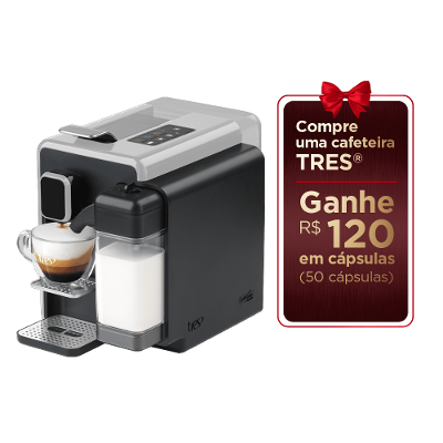 Cafeteira Espresso Barista Prata Automática - TRES 3 Corações