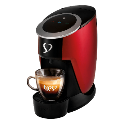 Cafeteira Espresso Touch Vermelha Automática - TRES 3 Corações
