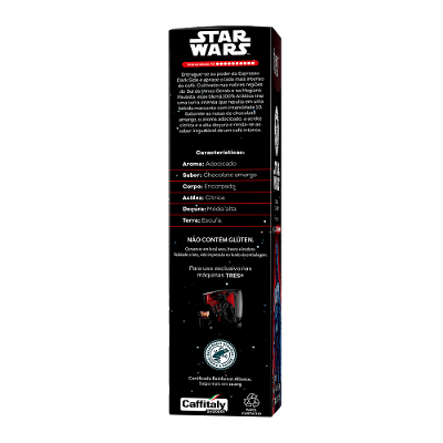 Cápsula de Café Espresso Star Wars™ Darth Vader TRES 3 Corações