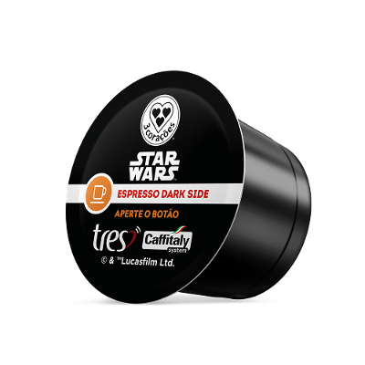 Cápsula de Café Espresso Star Wars™ Darth Vader TRES 3 Corações
