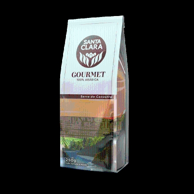 Café Torrado e Moído Serra da Canastra Gourmet Santa Clara Pacote 250g
