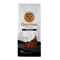 Café Torrado e Moído Dark Roast Gourmet 3 Corações Pacote 250g - 1