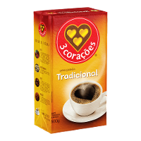 Café Torrado e Moído 3 Corações Tradicional a Vácuo 500g - 1