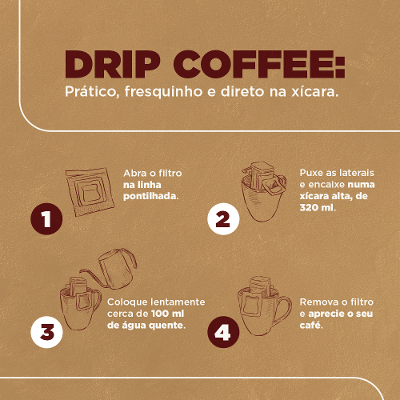 Drip Coffee Clássico Santa Clara