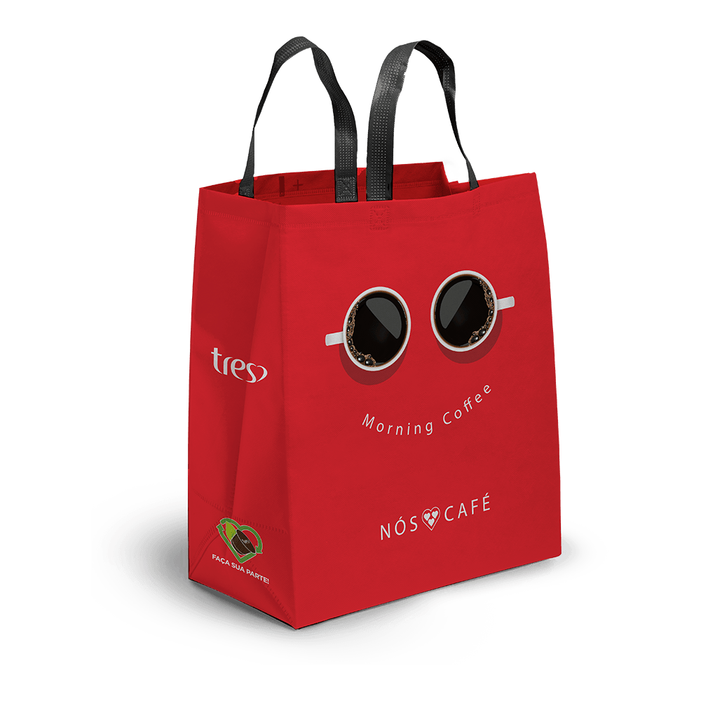 Sacola Retornável Happy Face TRES - 1
