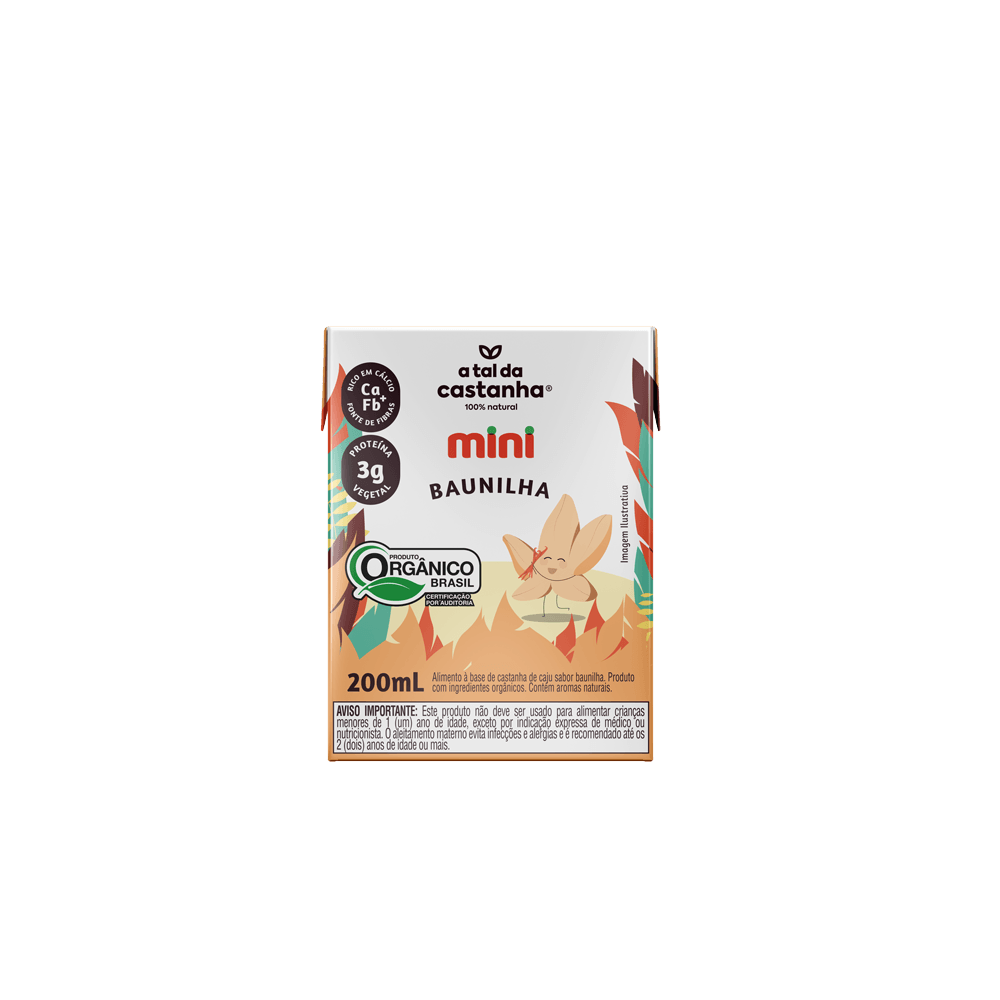 Mini Baunilha 200 ml - A Tal da Castanha - 1