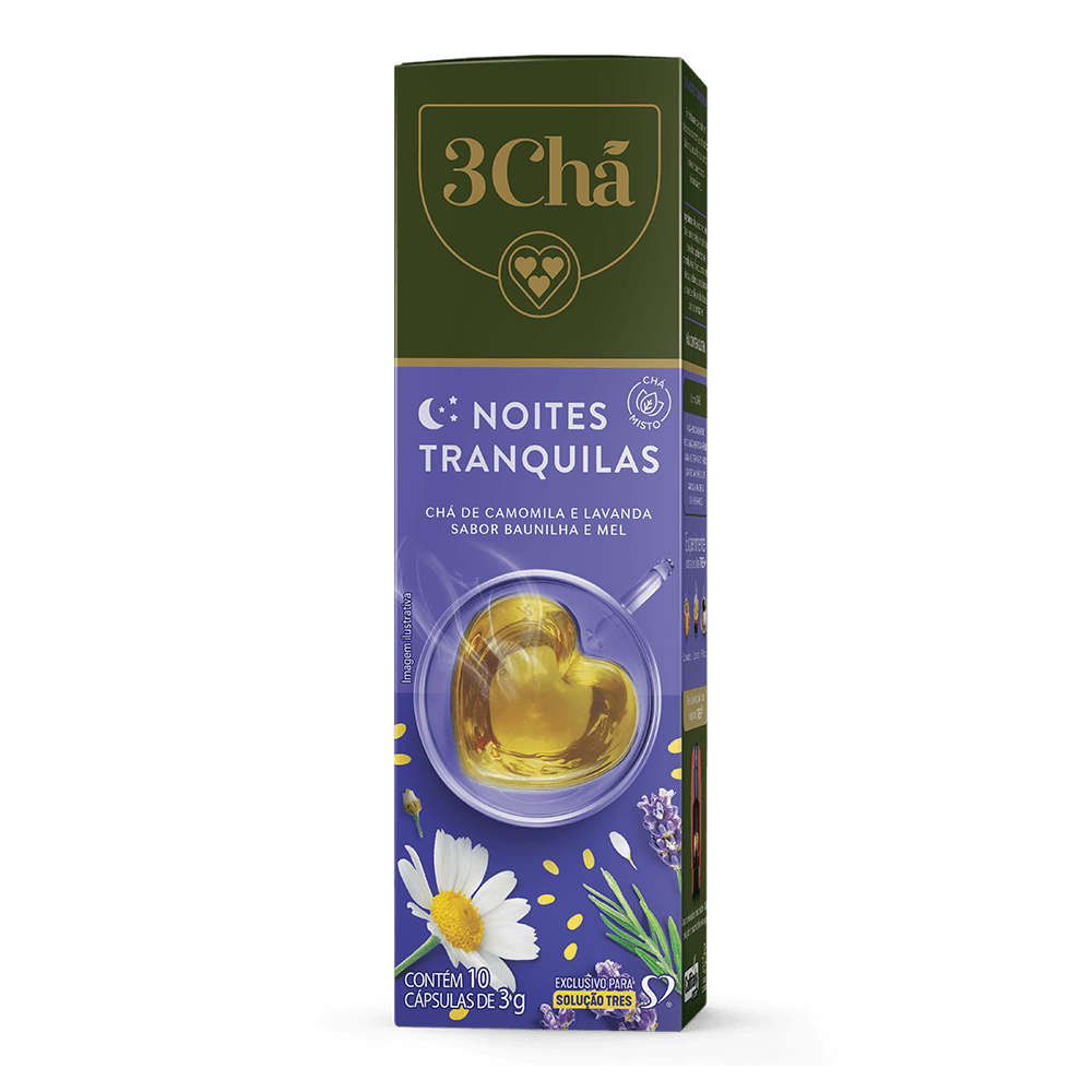Cápsula de Chá Noites Tranquilas TRES 3Chá - 2